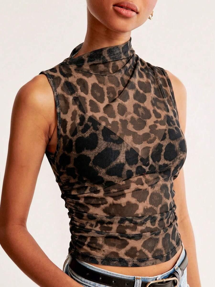 TOP ANIMAL PRINT