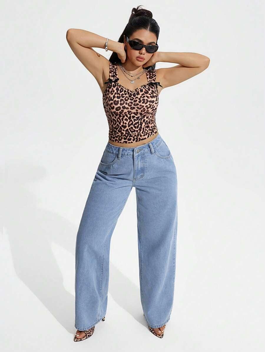 NIEBIESKIE SPODNIE JEANS