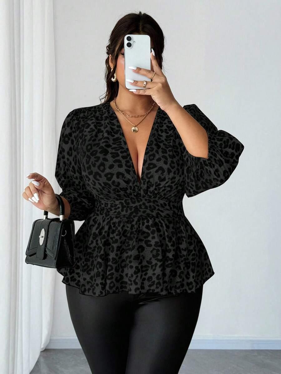 BLUZKA ANIMAL PRINT