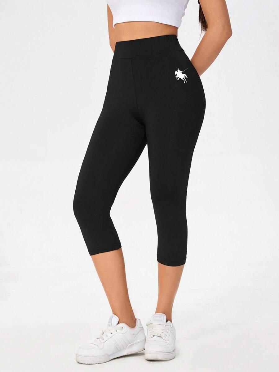 CZARNE LEGGINSY WYSOKI STAN