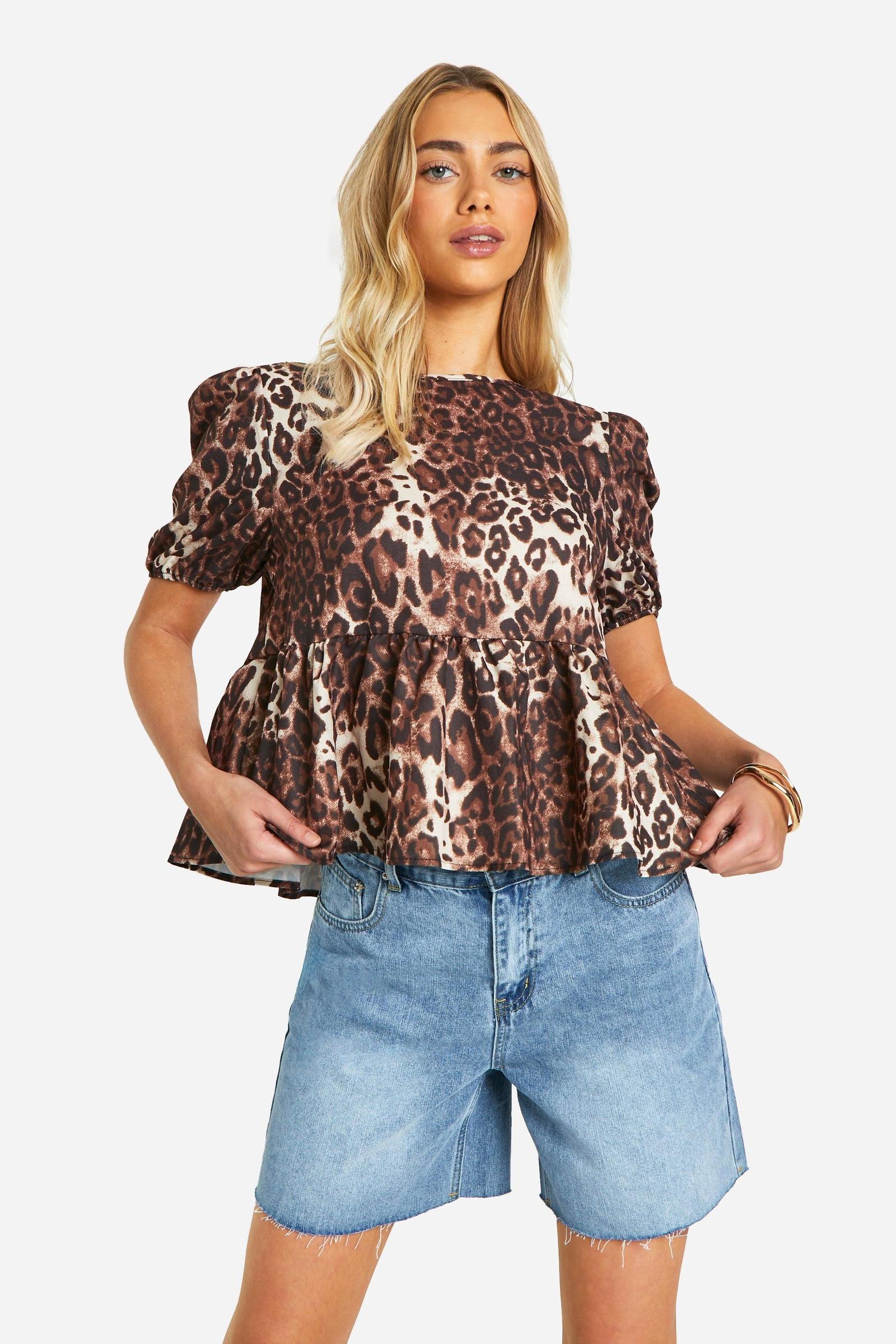 BLUZKA ANIMAL PRINT