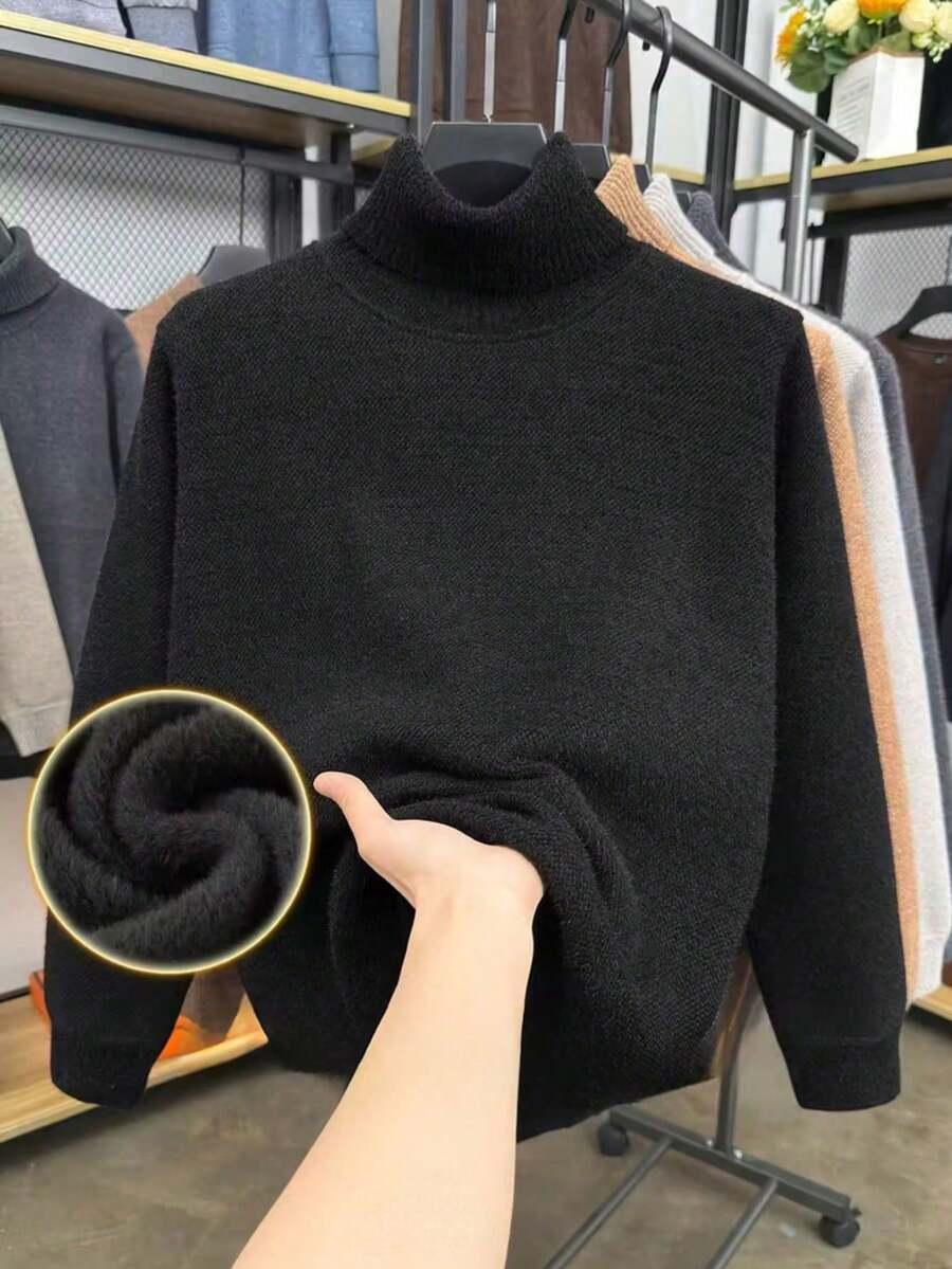 CZARNY SWETER GOLF