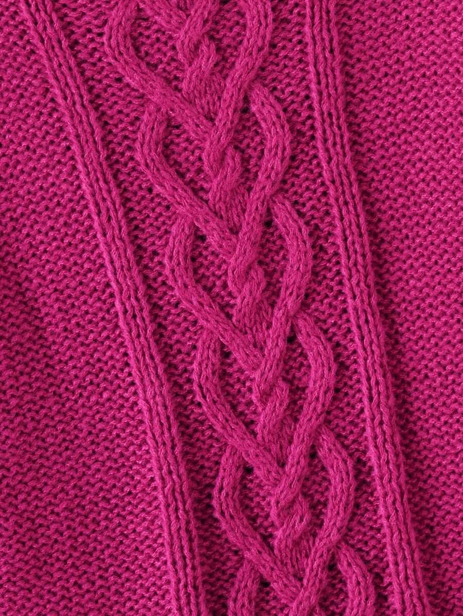 RÓŻOWY SWETER SPLOT