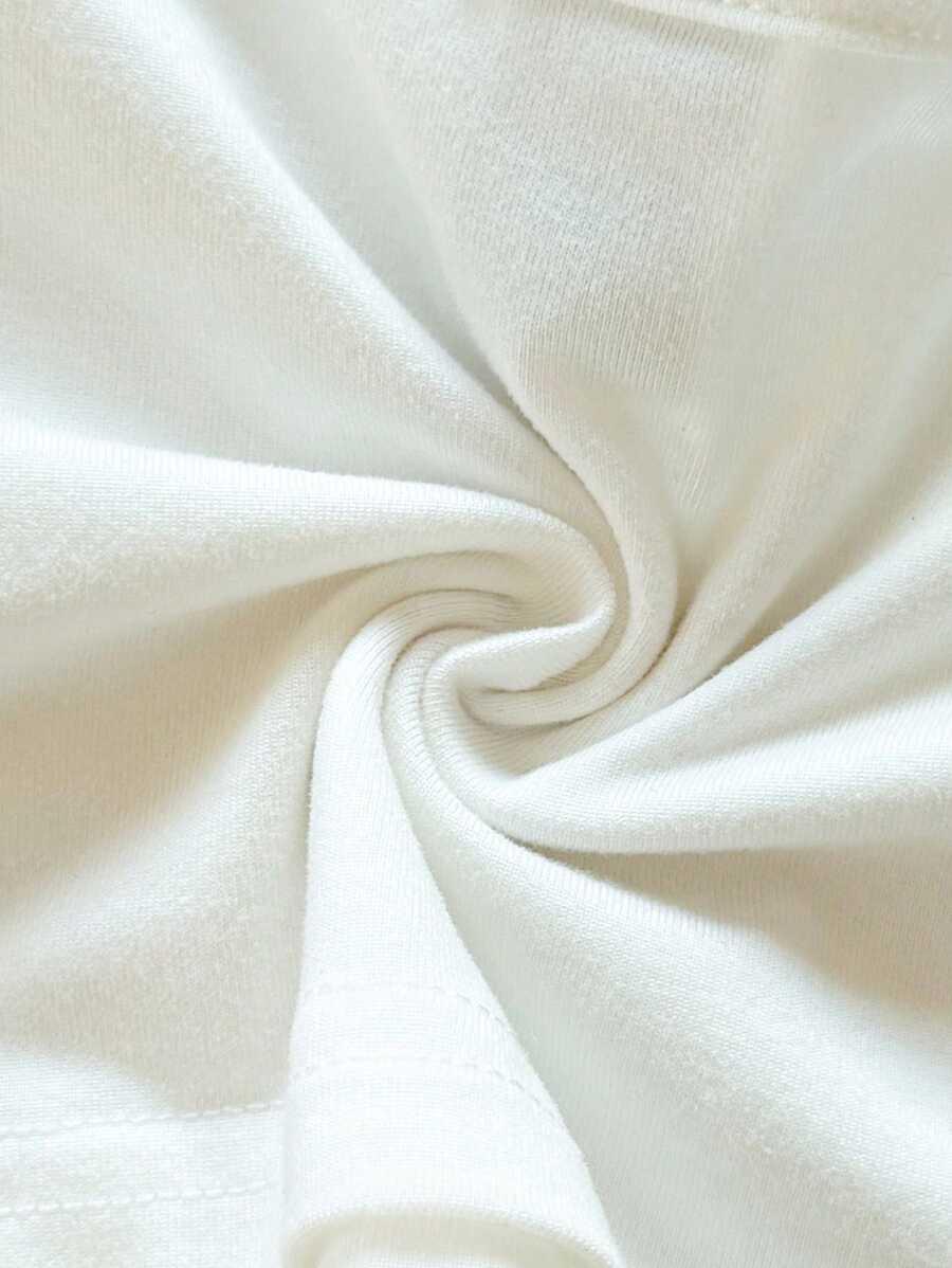 biały top odkryte plecy
