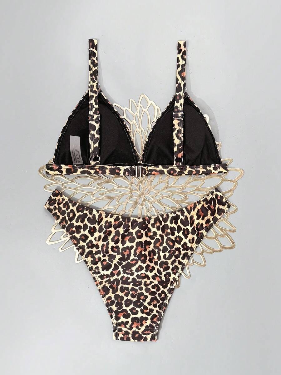 STRÓJ KĄPIELOWY DWUCZĘŚCIOWY ANIMAL PRINT
