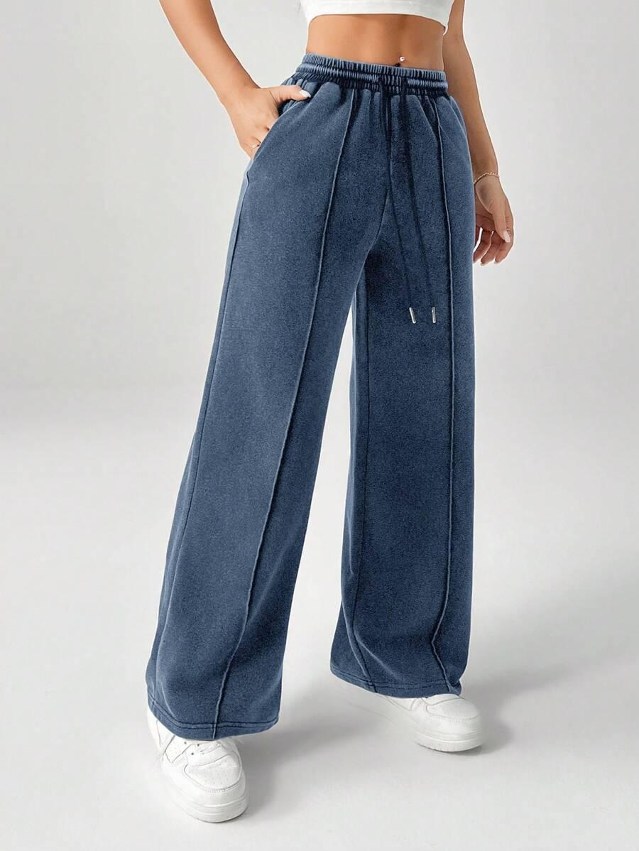 NIEBIESKIE SPODNIE CASUAL 