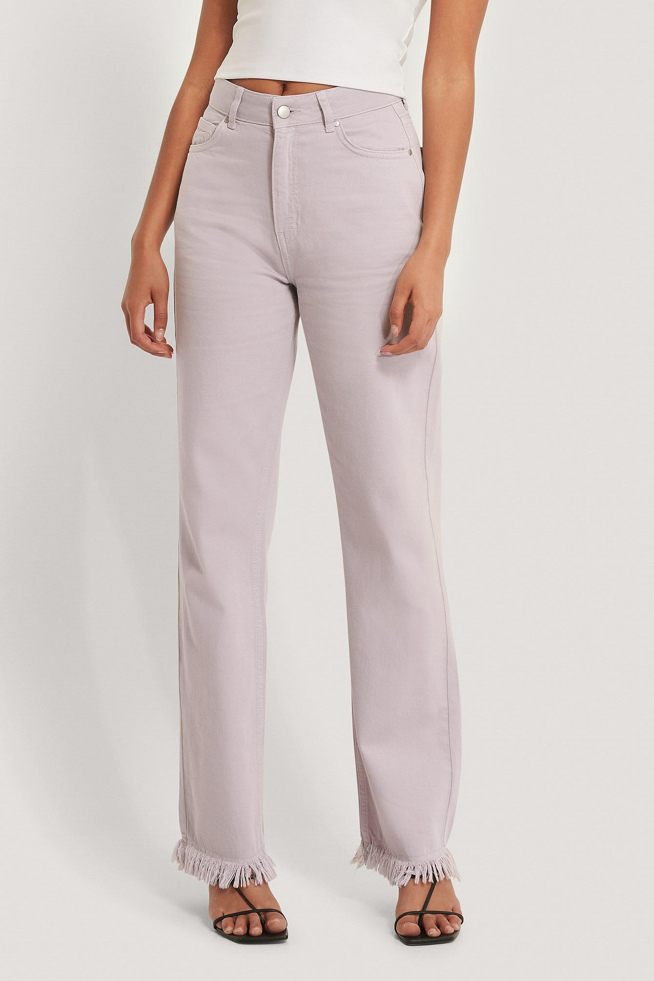 SPODNIE JEANS PROSTA NOGAWKA