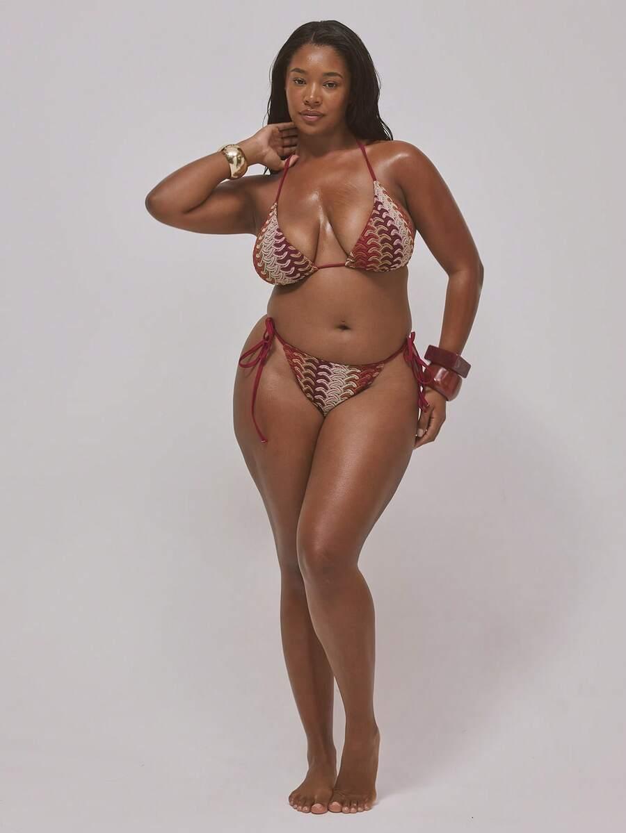 góra od bikini wzór 