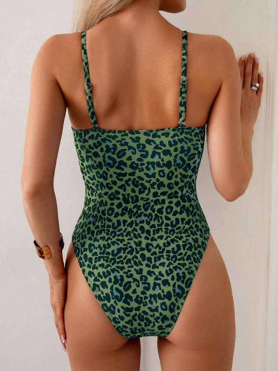 jednoczęściowy strój kąpielowy animal print