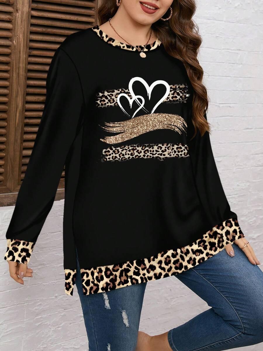 czarna bluza nadruk