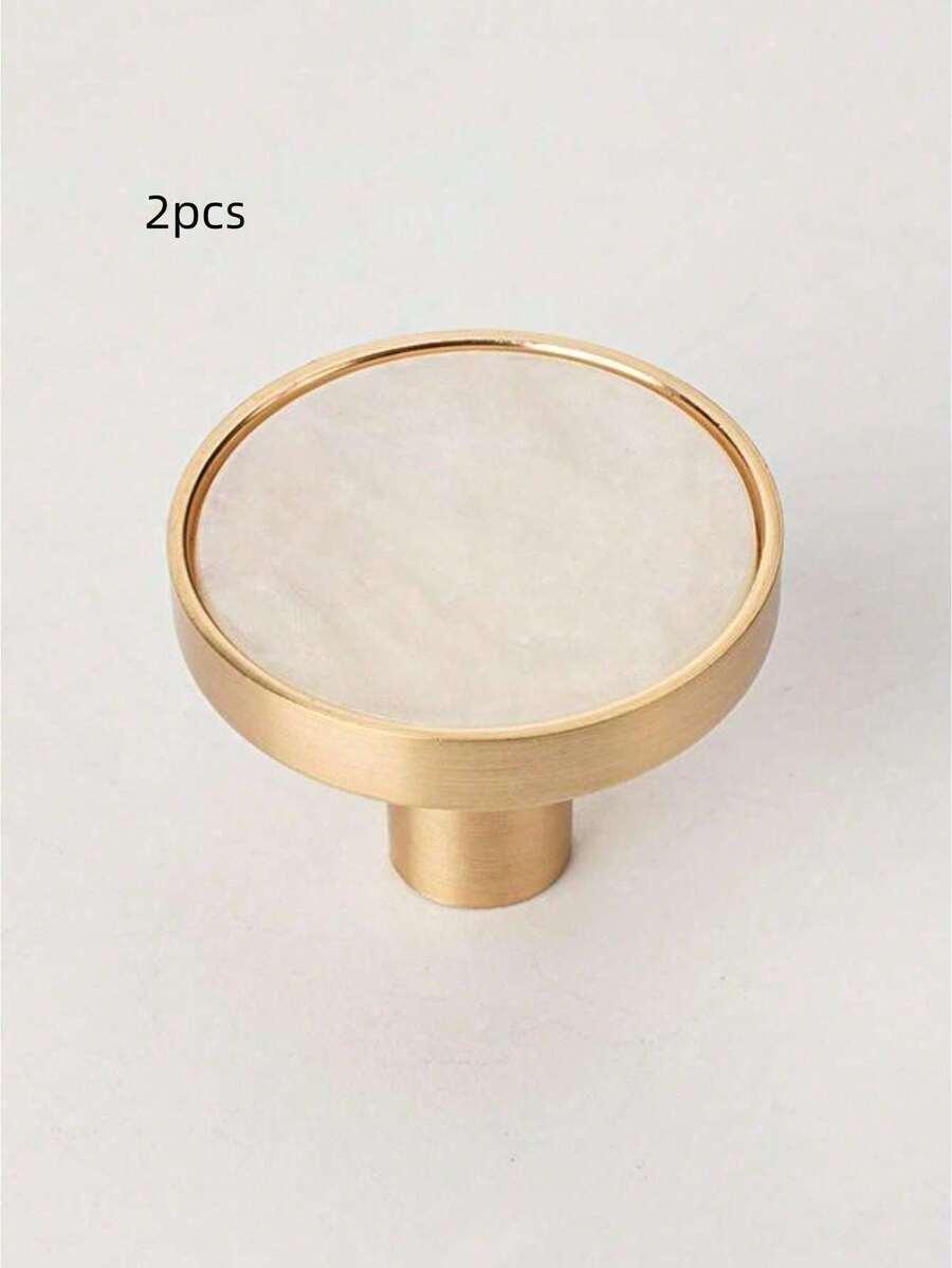 złoty uchwyt do szafek 2-pack