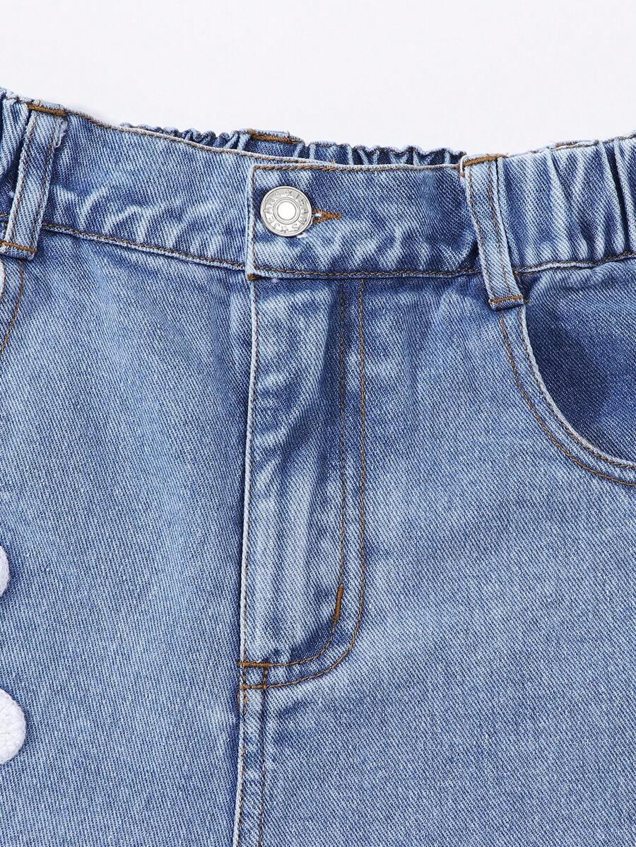 NIEBIESKIE SPODNIE JEANS