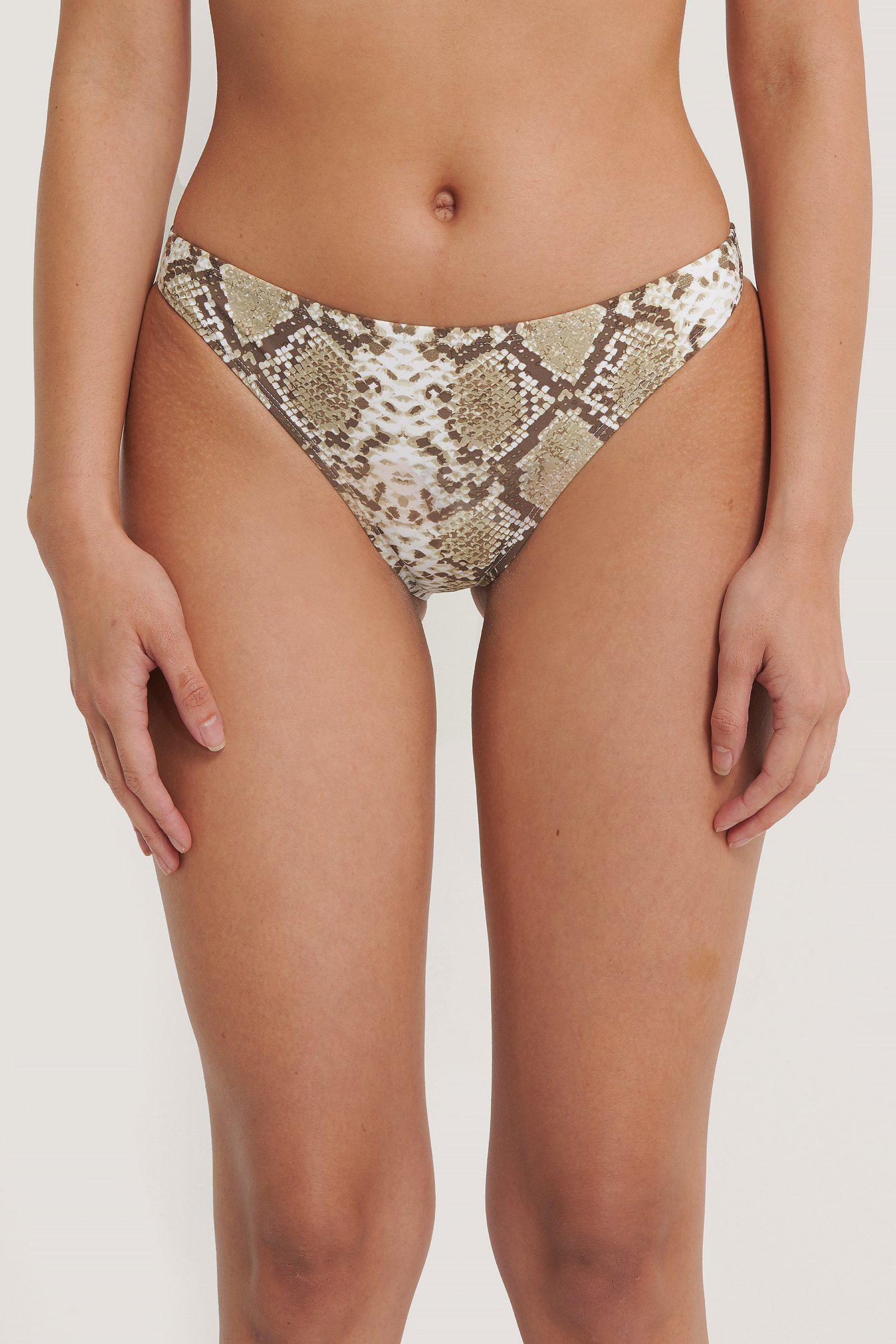 DÓŁ OD BIKINI animal print