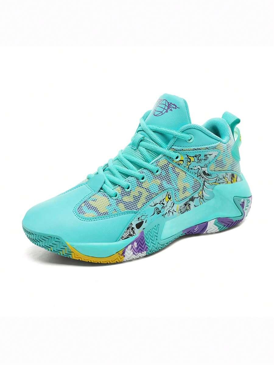 ZIELONE BUTY SPORTOWE NADRUK