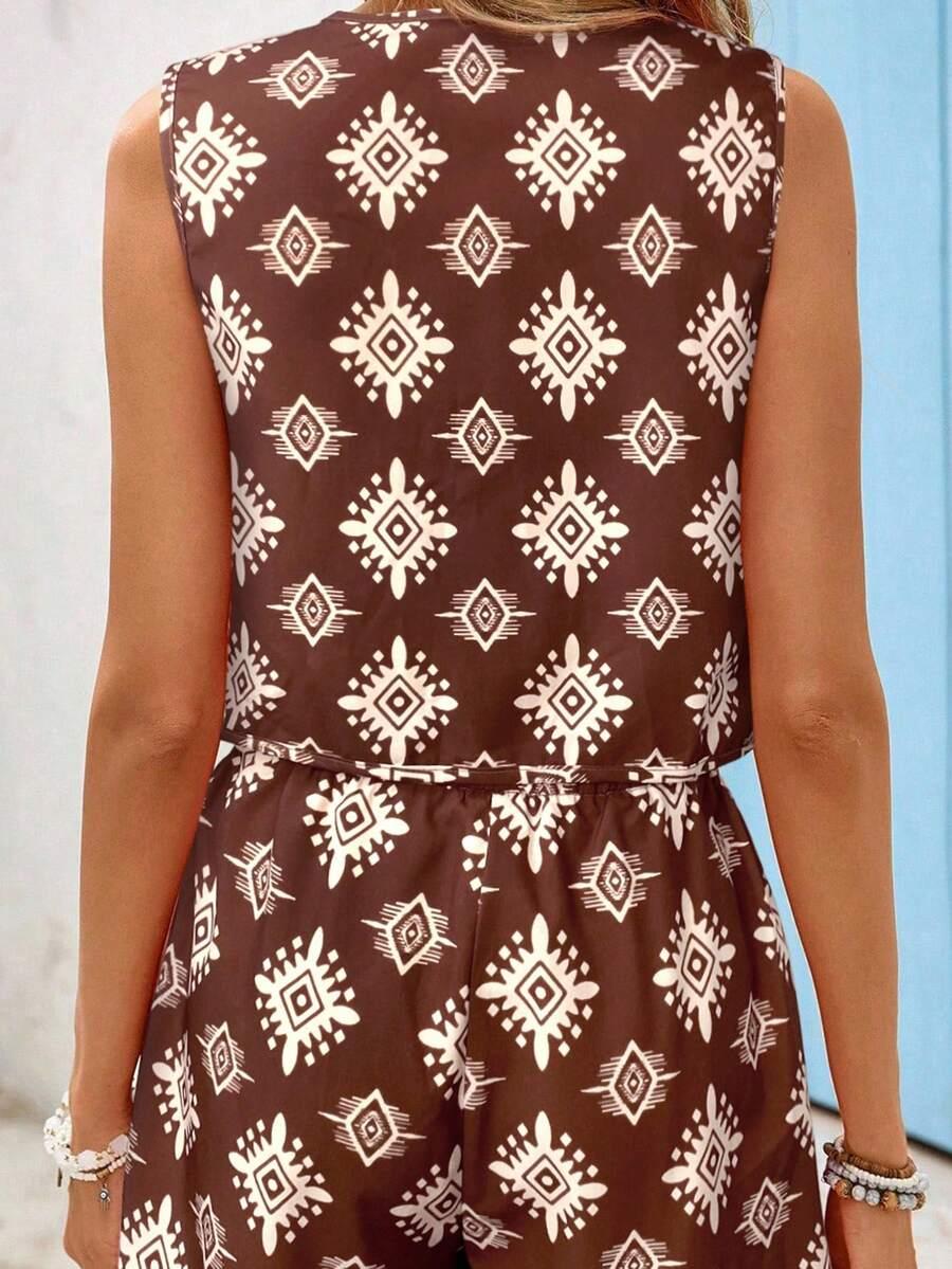 kamizelka spodenki komplet