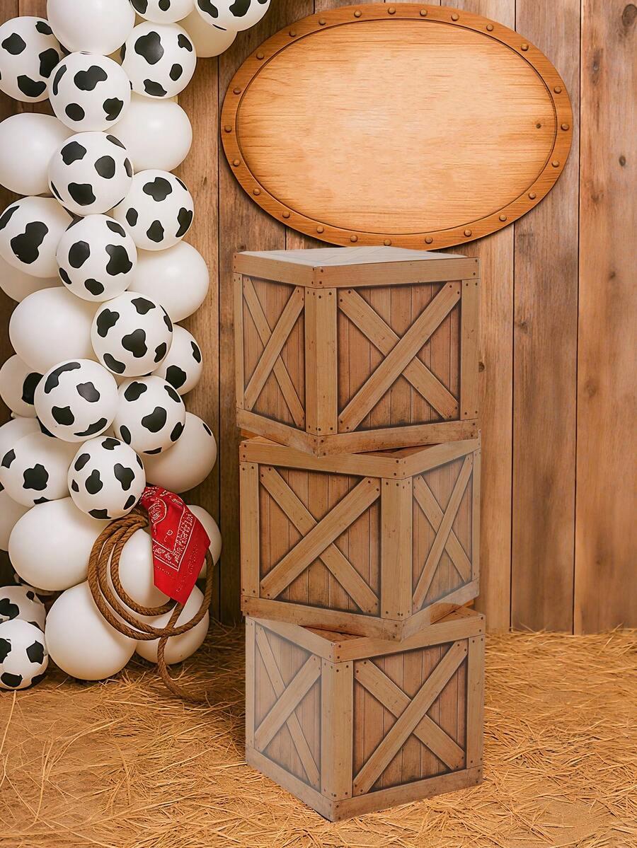 pudełka dekoracja 3-pack