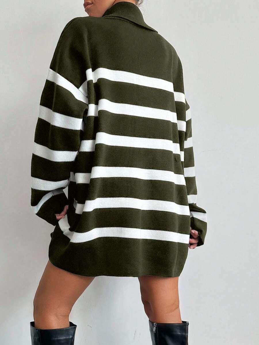 SWETER W PASKI GOLF
