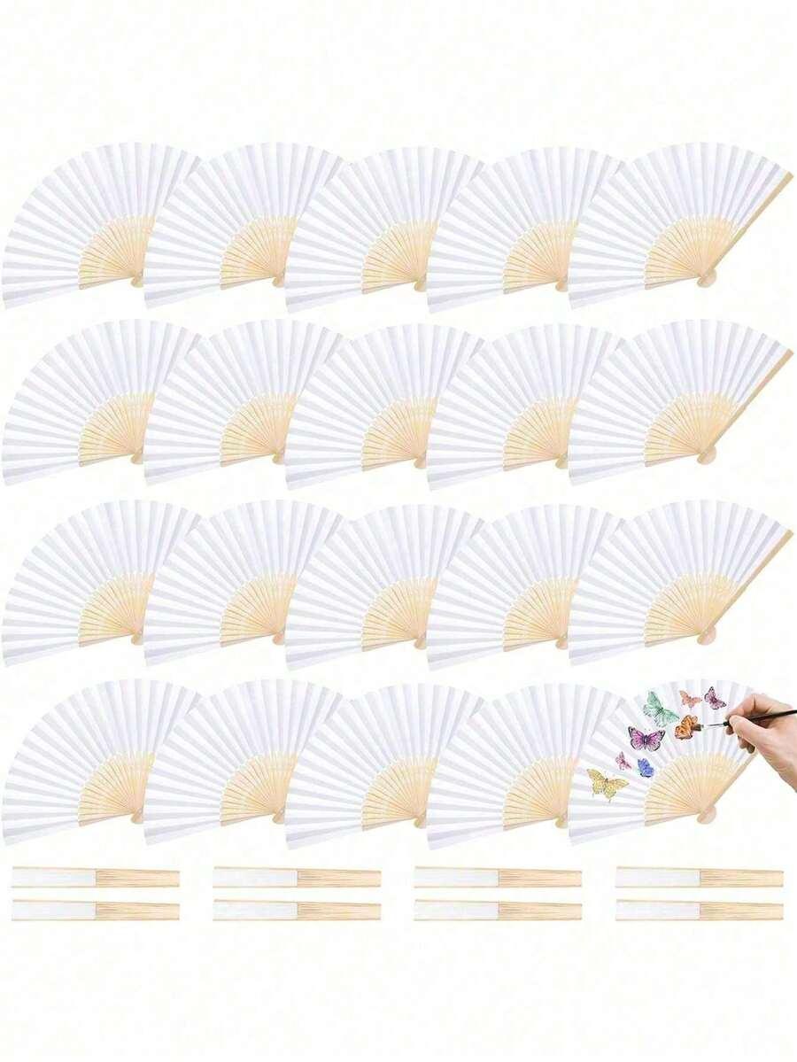 wachlarz woreczek kokarda komplet 5-pack