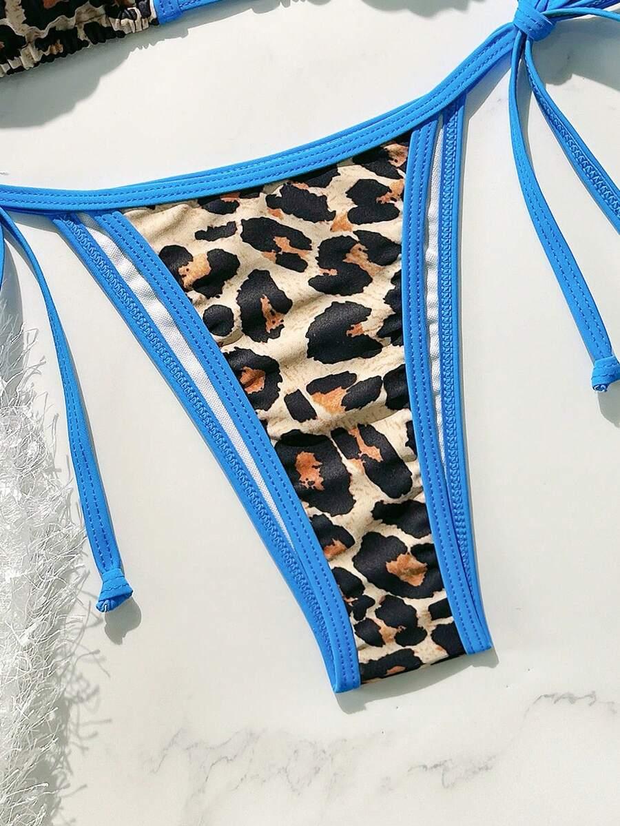 DWUCZĘŚCIOWY STRÓJ KĄPIELOWY ANIMAL PRINT
