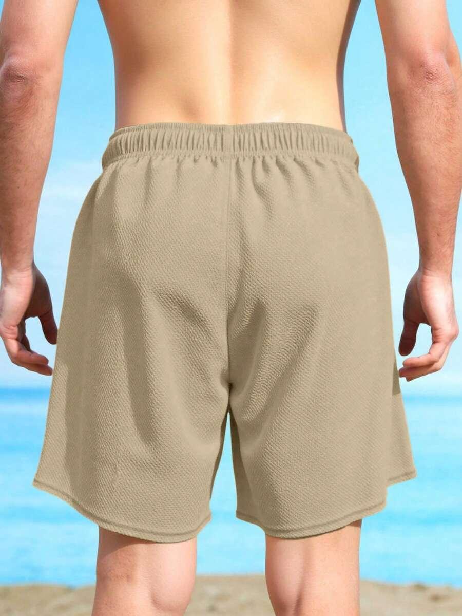BEŻOWE SPODENKI CASUAL