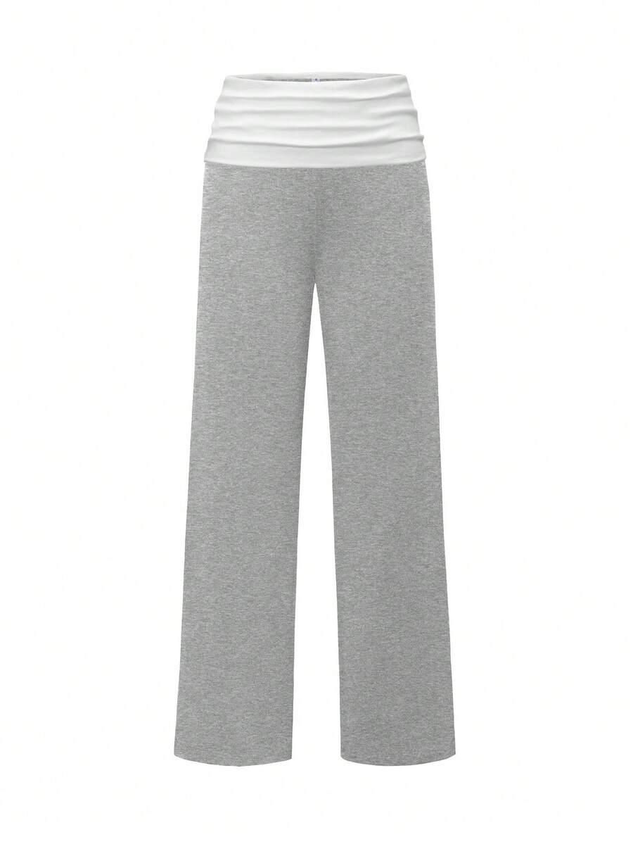 SZARE SPODNIE CASUAL