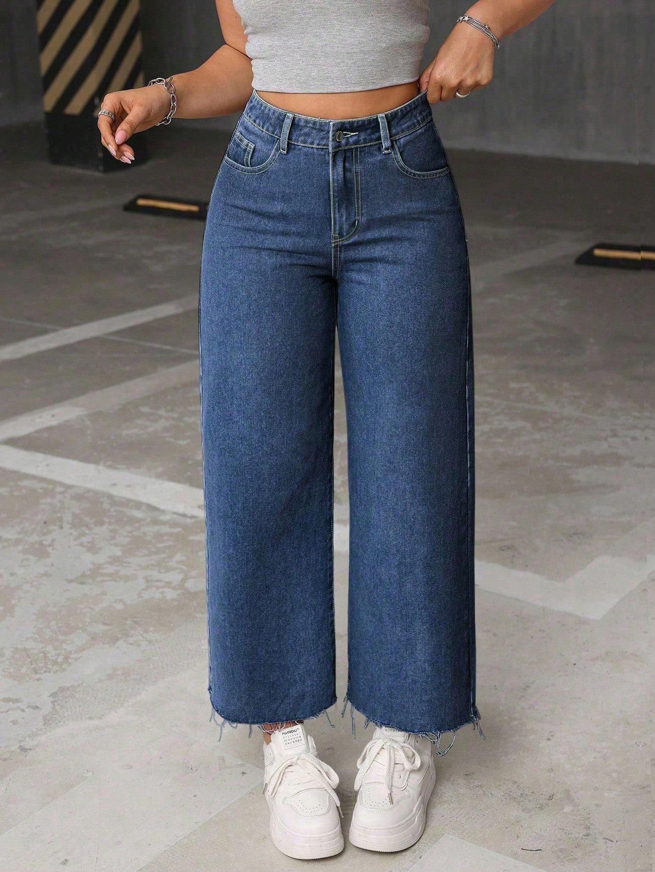 NIEBIESKIE SPODNIE JEANS 