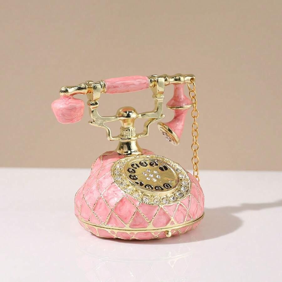 pojemnik na biżuterię w kształcie telefonu