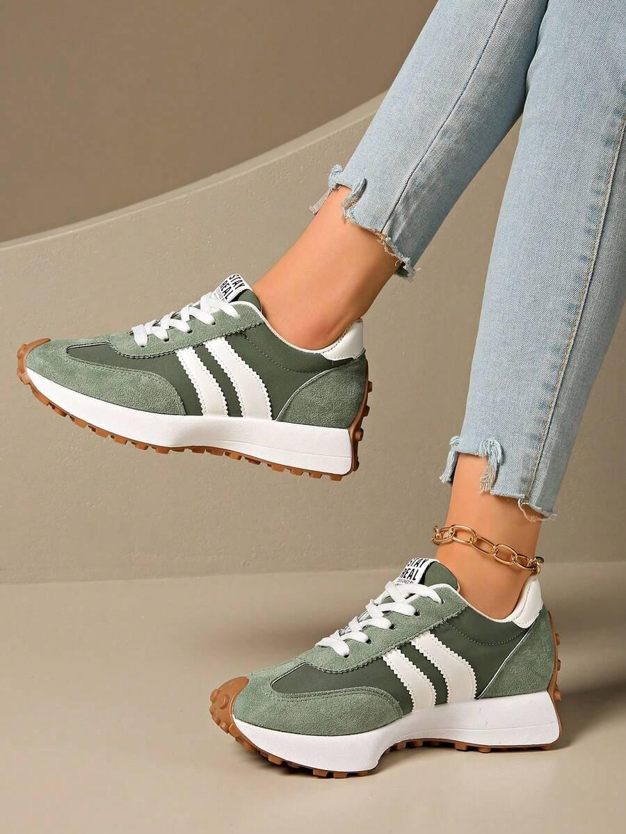 ZIELONE BUTY SPORTOWE