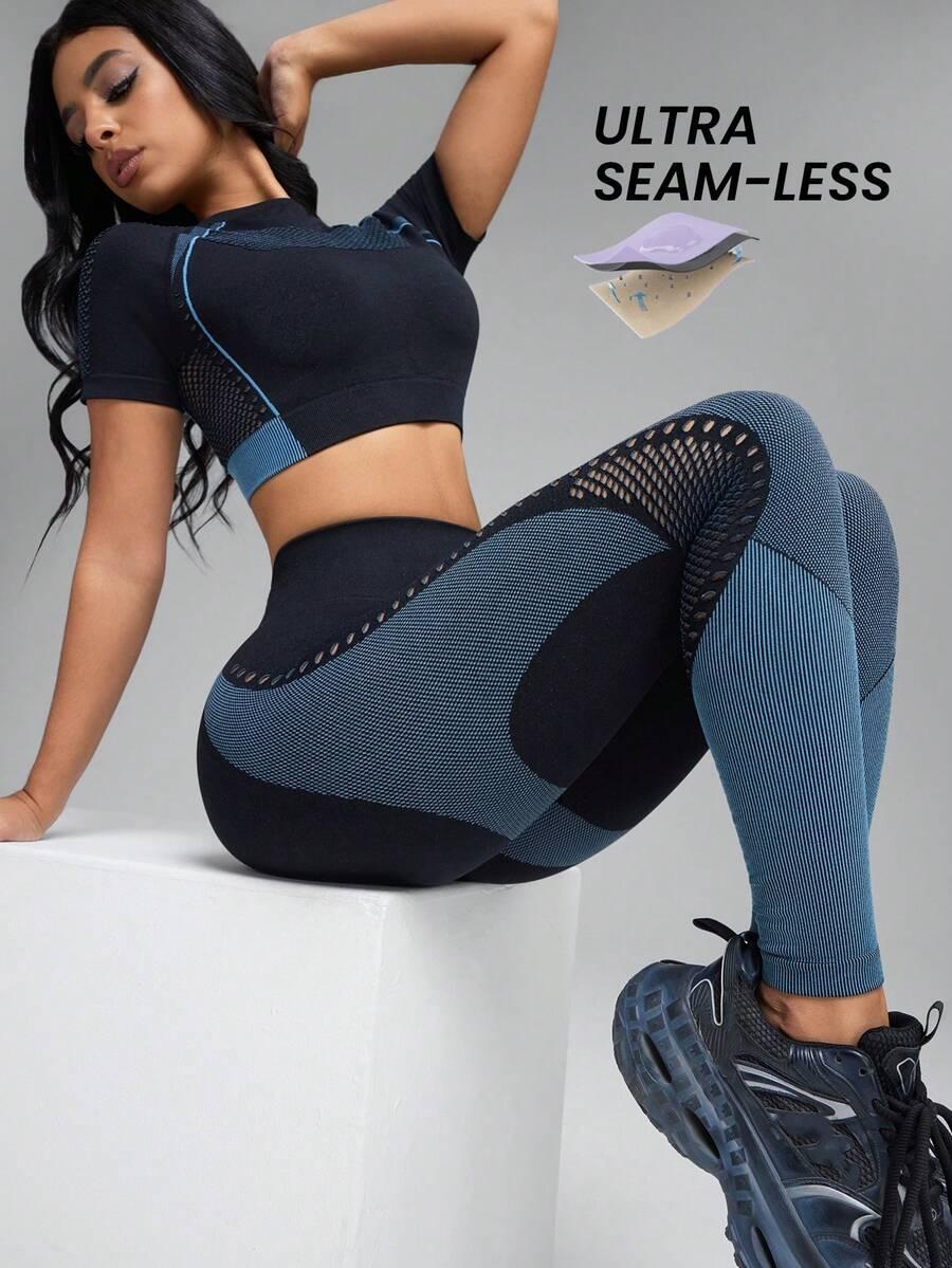 TOP LEGGINSY KOMPLET SPORTOWY
