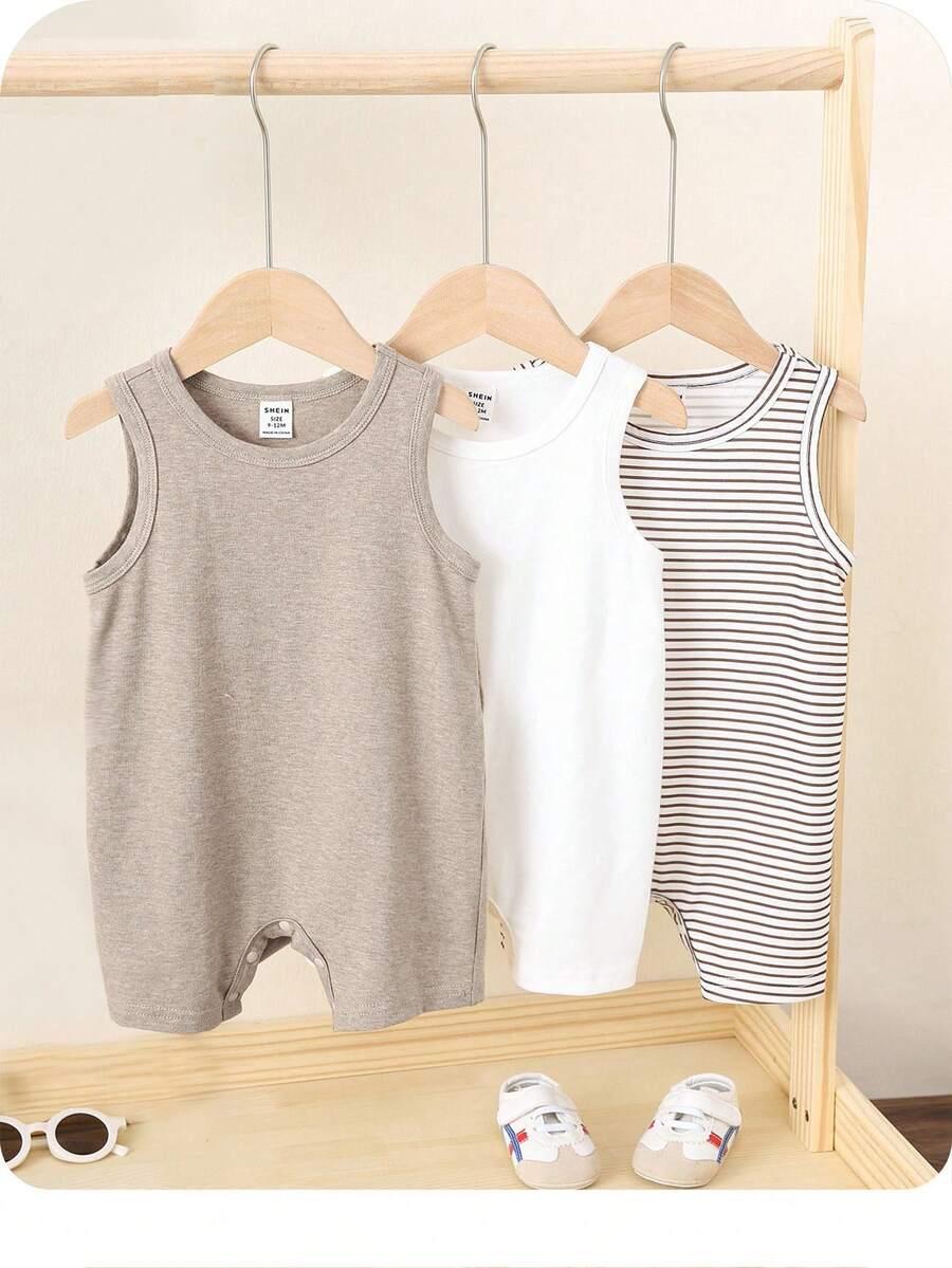body bez rękawów 3-pack