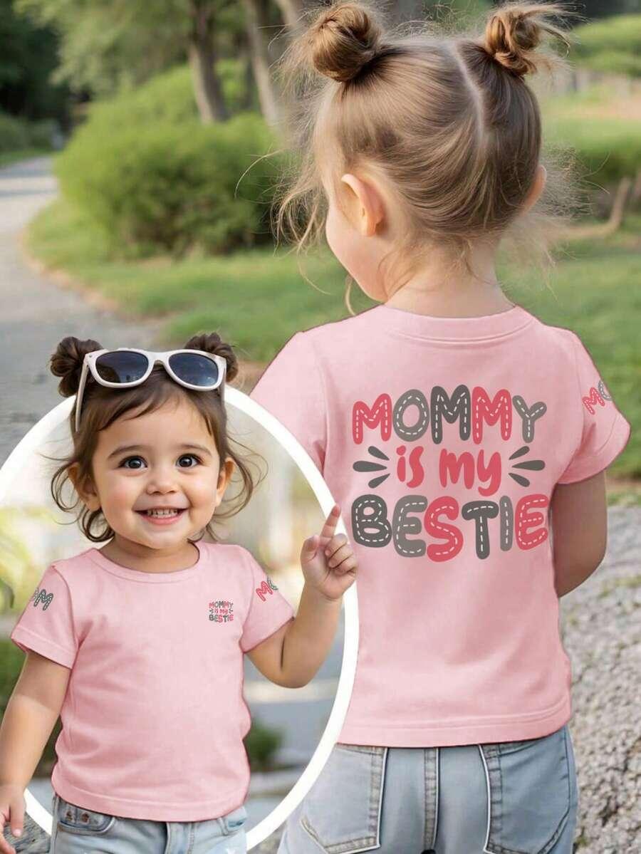 t-shirt print okrągły dekolt