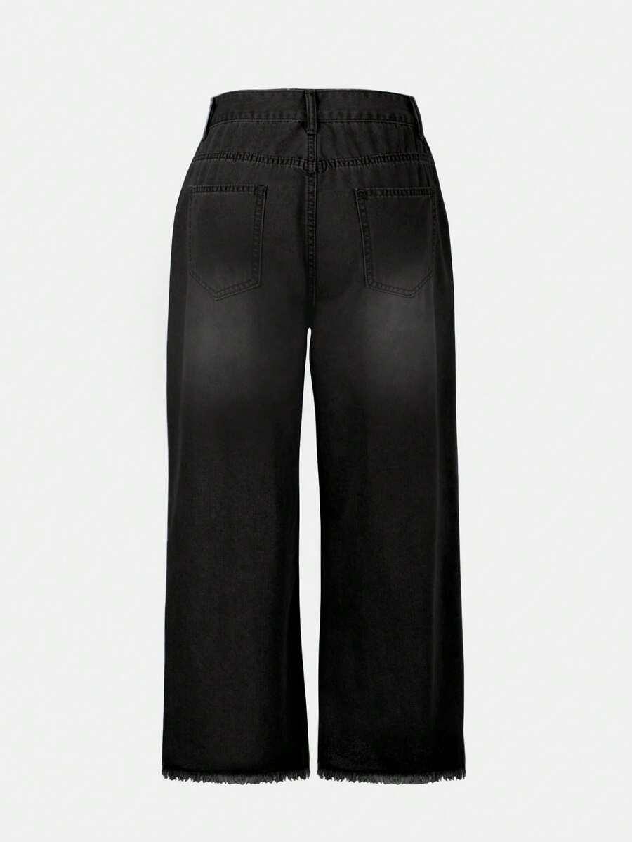 spodnie jeans 3/4