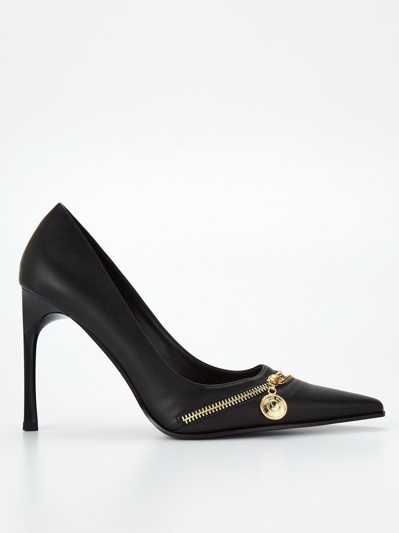 VERSACE JEANS COUTURE SZPILKI Z OZDOBNYM ZAMKIEM 77VA3S27