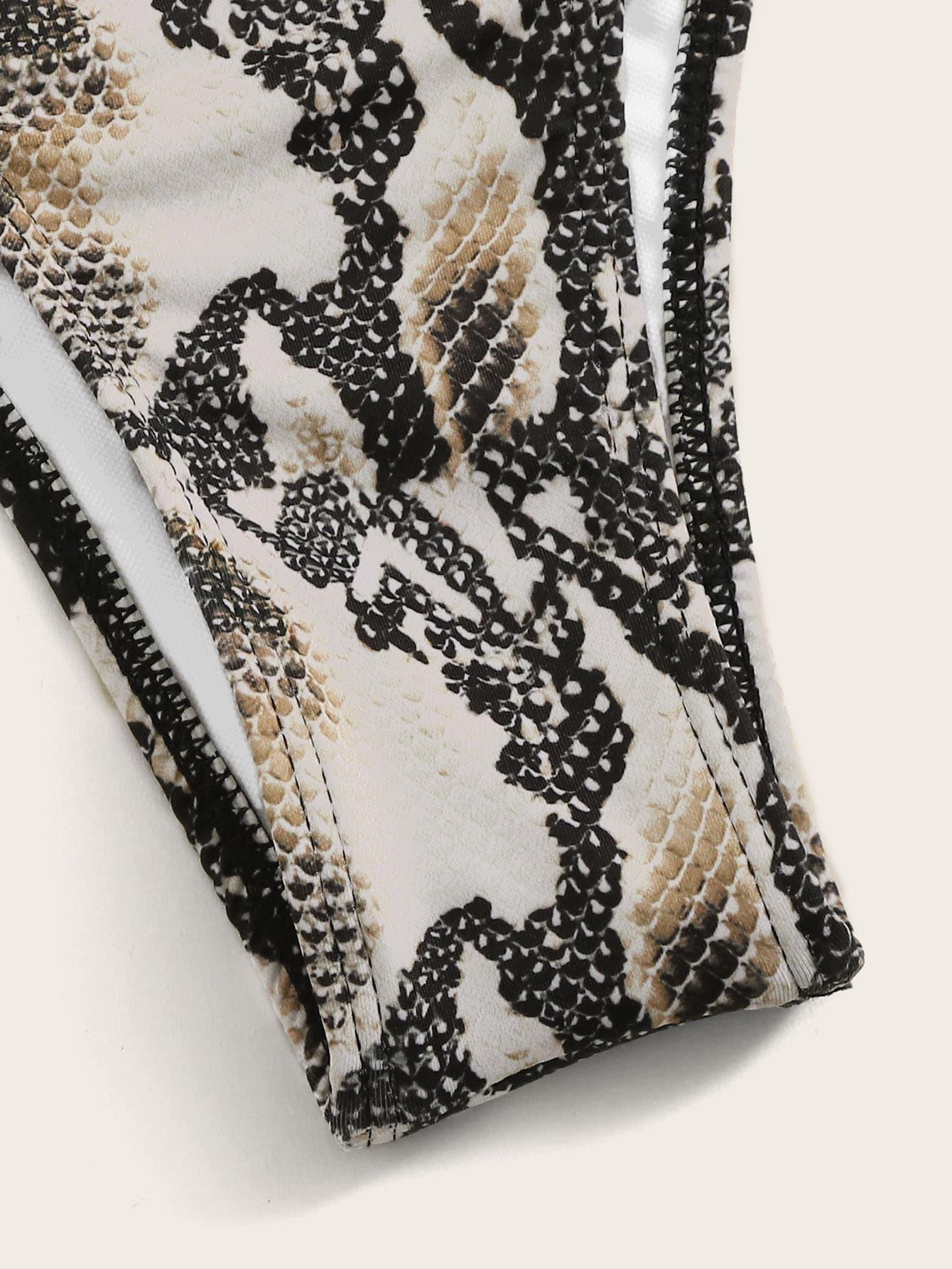 GÓRA OD BIKINI ANIMAL PRINT 