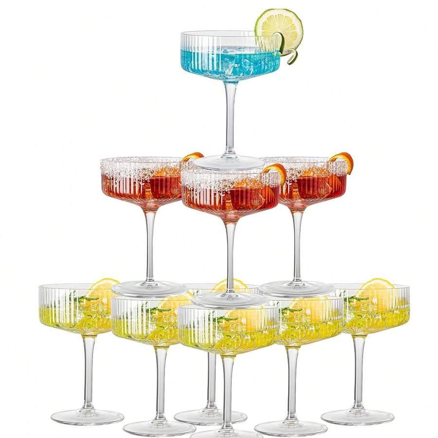 plastikowy kieliszek do martini 6-pack