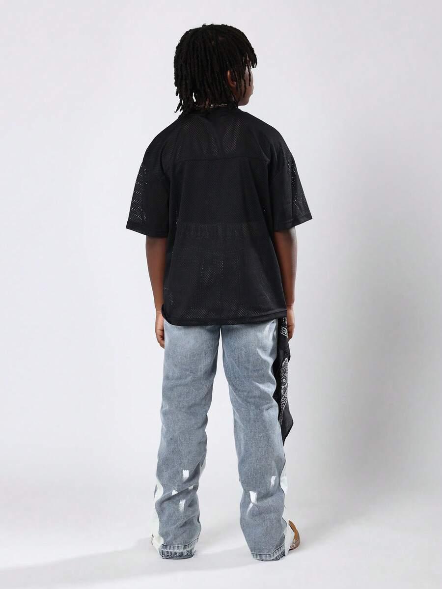 SPODNIE JEANS PROSTA NOGAWKA