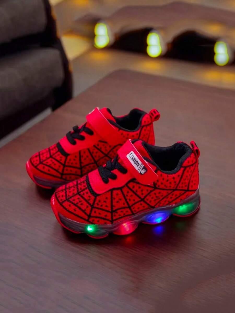 buty sportowe na rzepy led