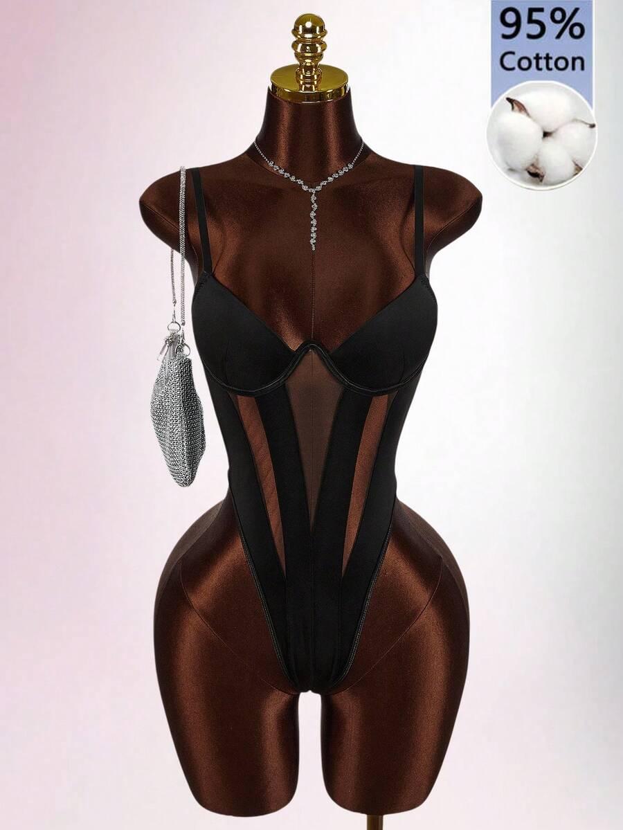 czarne body casual