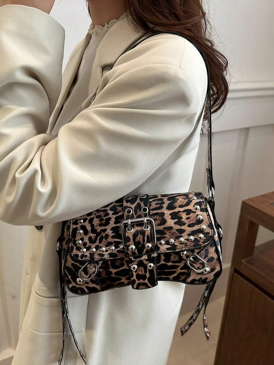 torebka na ramie animal print 