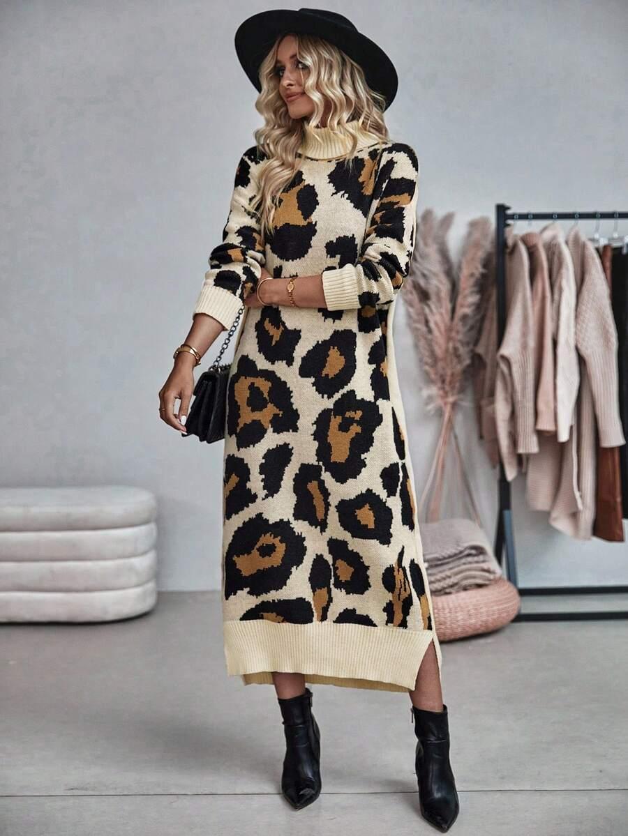 sukienka animal print