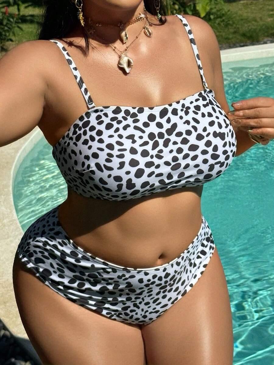 DÓŁ OD BIKINI animal print