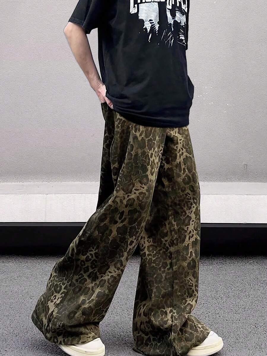 spodnie animal print