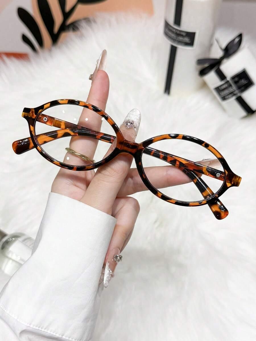 okulary zerówki animal print