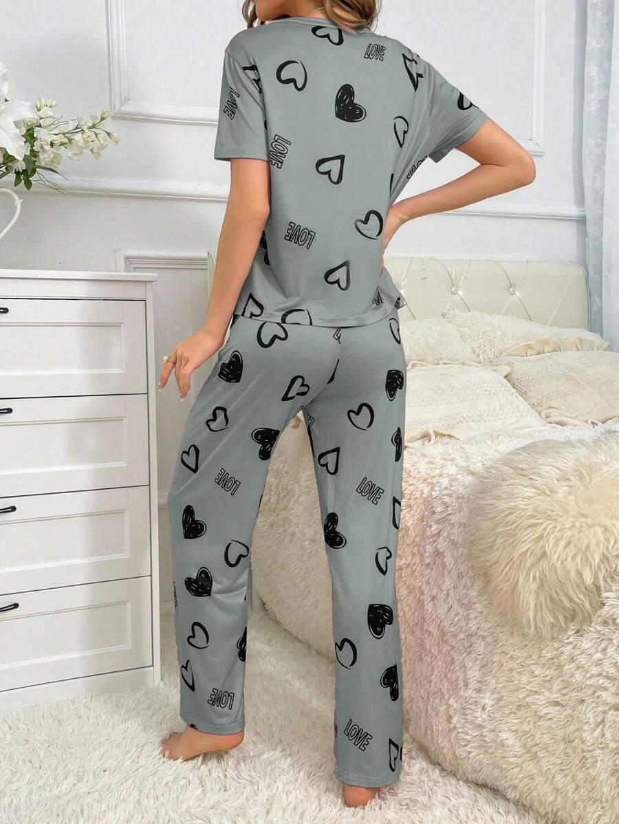 T-SHIRT SPODNIE KOMPLET PIŻAMA