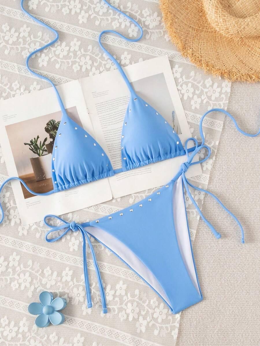 WIĄZANE BIKINI DWUCZĘŚCIOWE