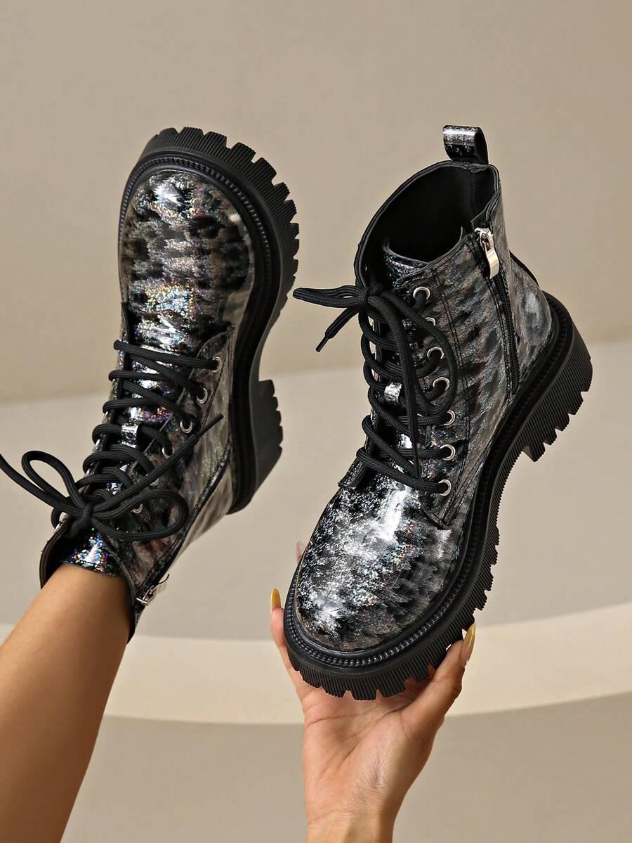 botki animal print