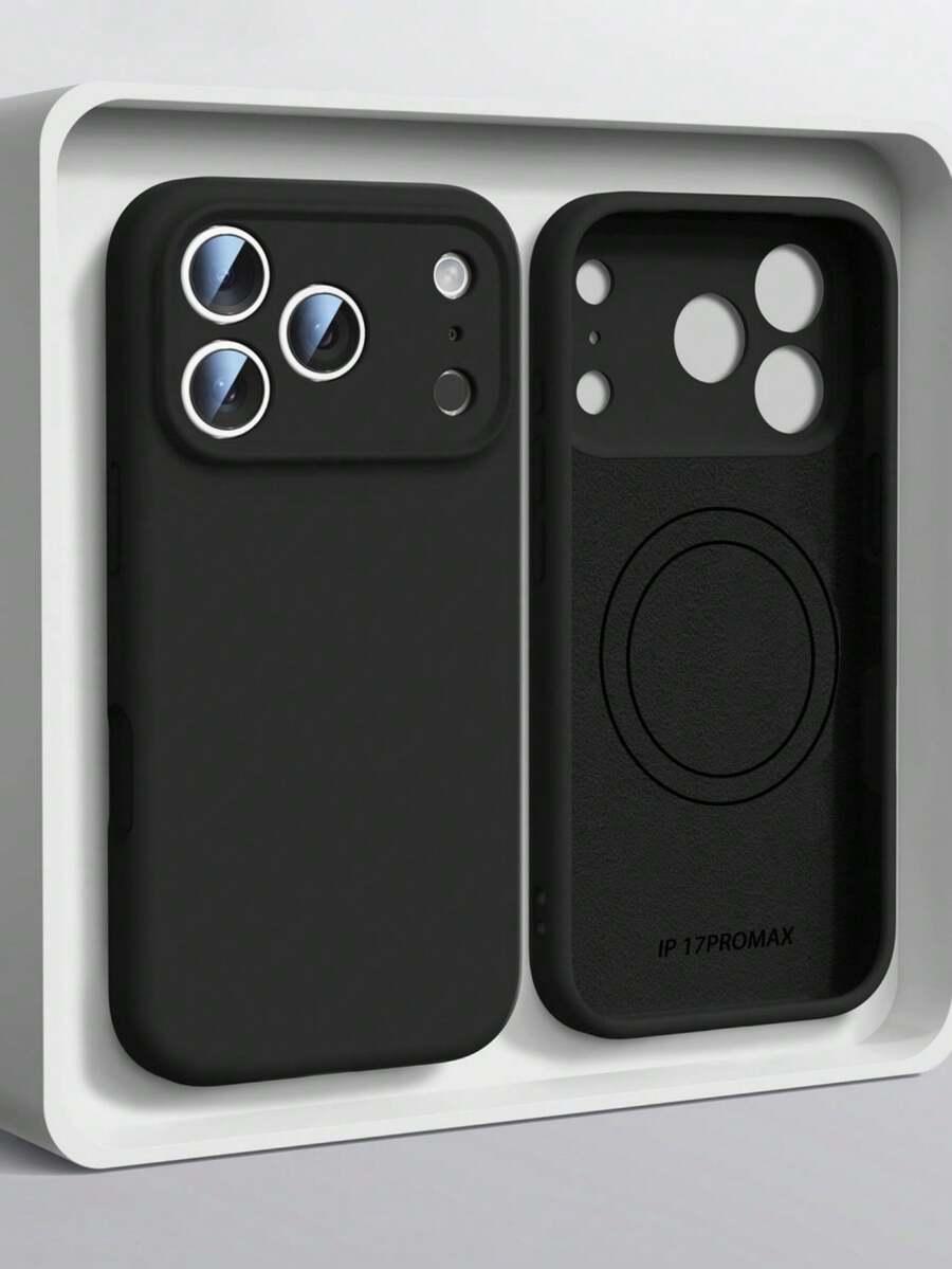 CZARNE ETUI NA TELEFON IPHONE 15