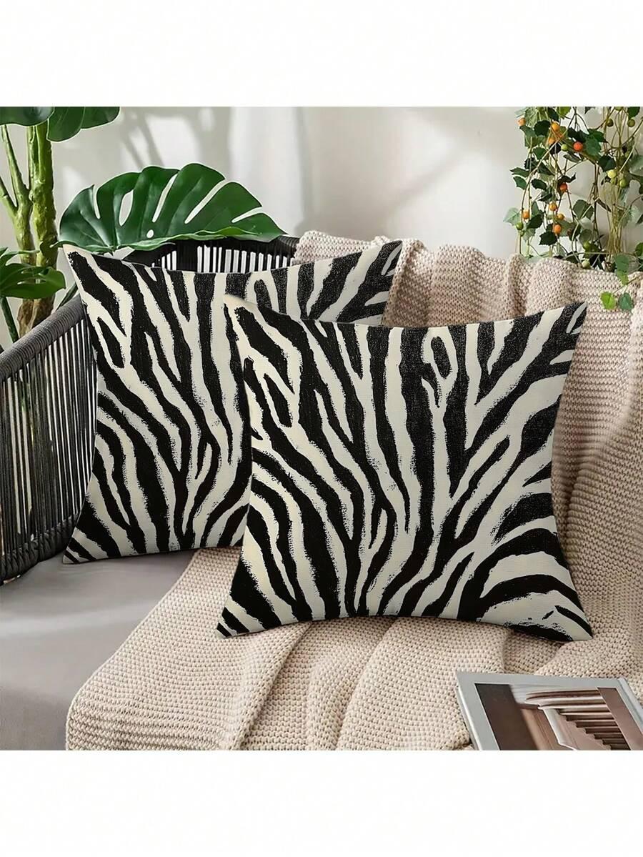 poszewka na poduszkę animal print 2 pack