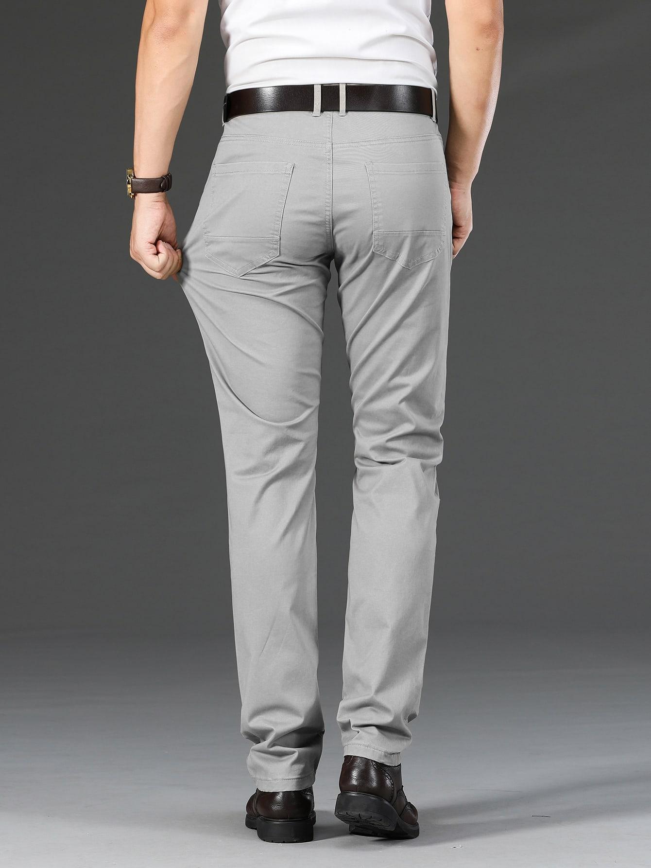 szare spodnie jeans 