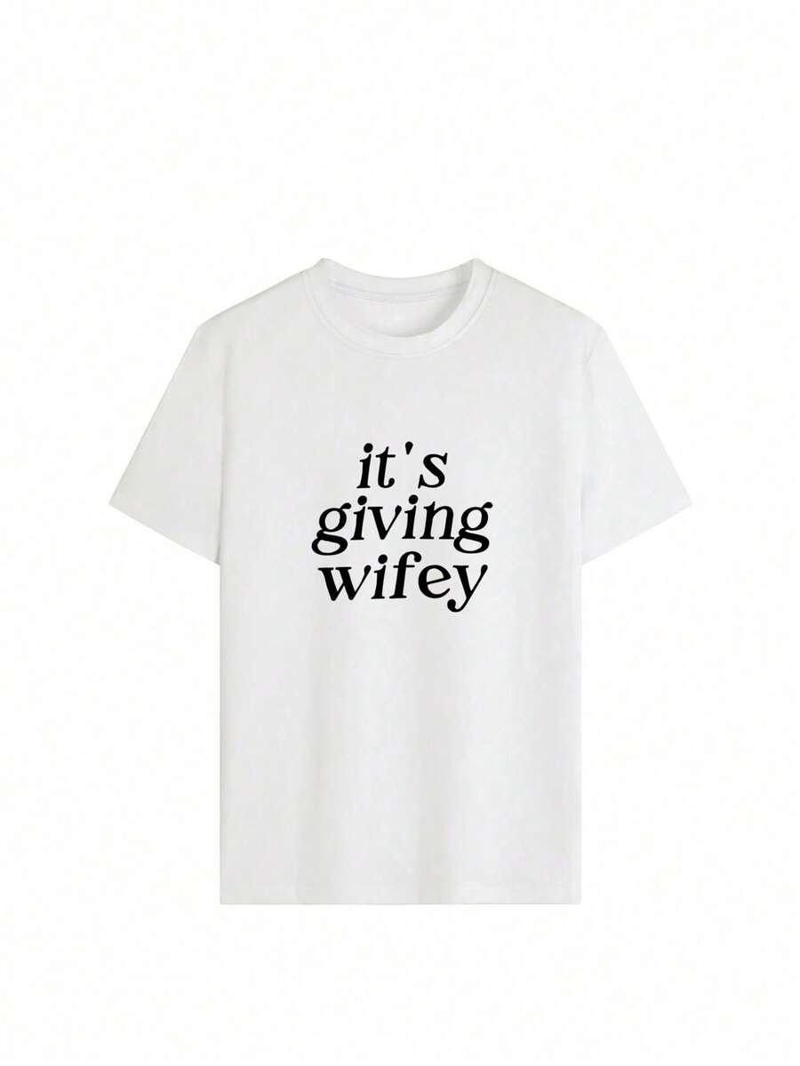 BIAŁY T-SHIRT OKRĄGŁY DEKOLT